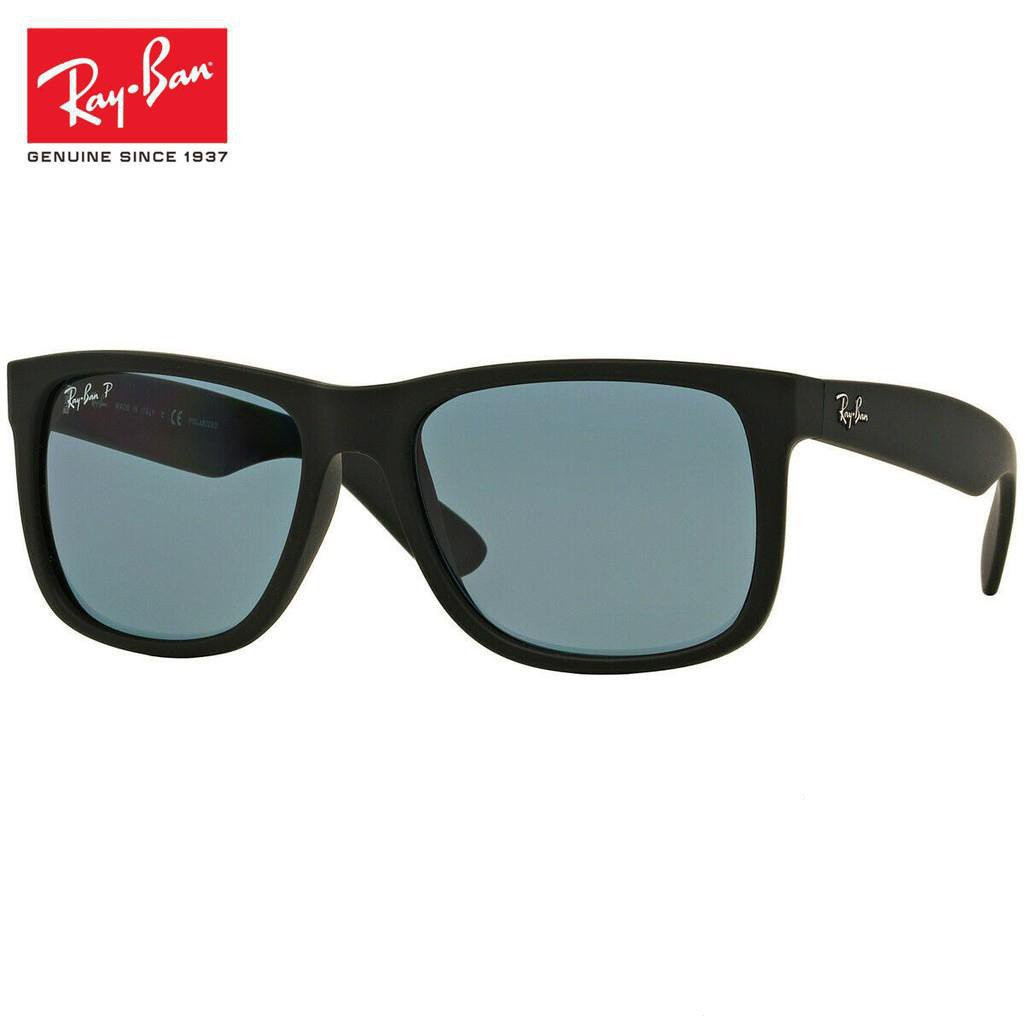 Kính râm Gy96: Bản gốc: ray _ ban Justin Rb4165 622 / 2V 55 đen xanh đậm phân cực Mới T0MM JR63 0CP1