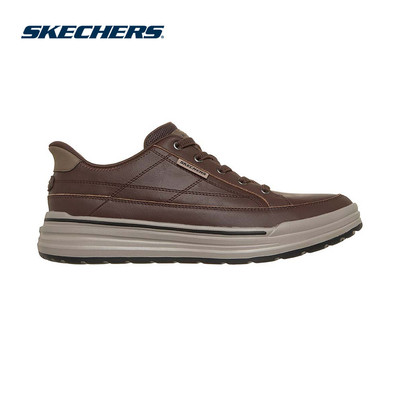 Giày Thể Thao Nam Skechers Slip-Ins USA Streetwear Sterling Hansel - 211234-CHOC Air-Cooled Memory Foam