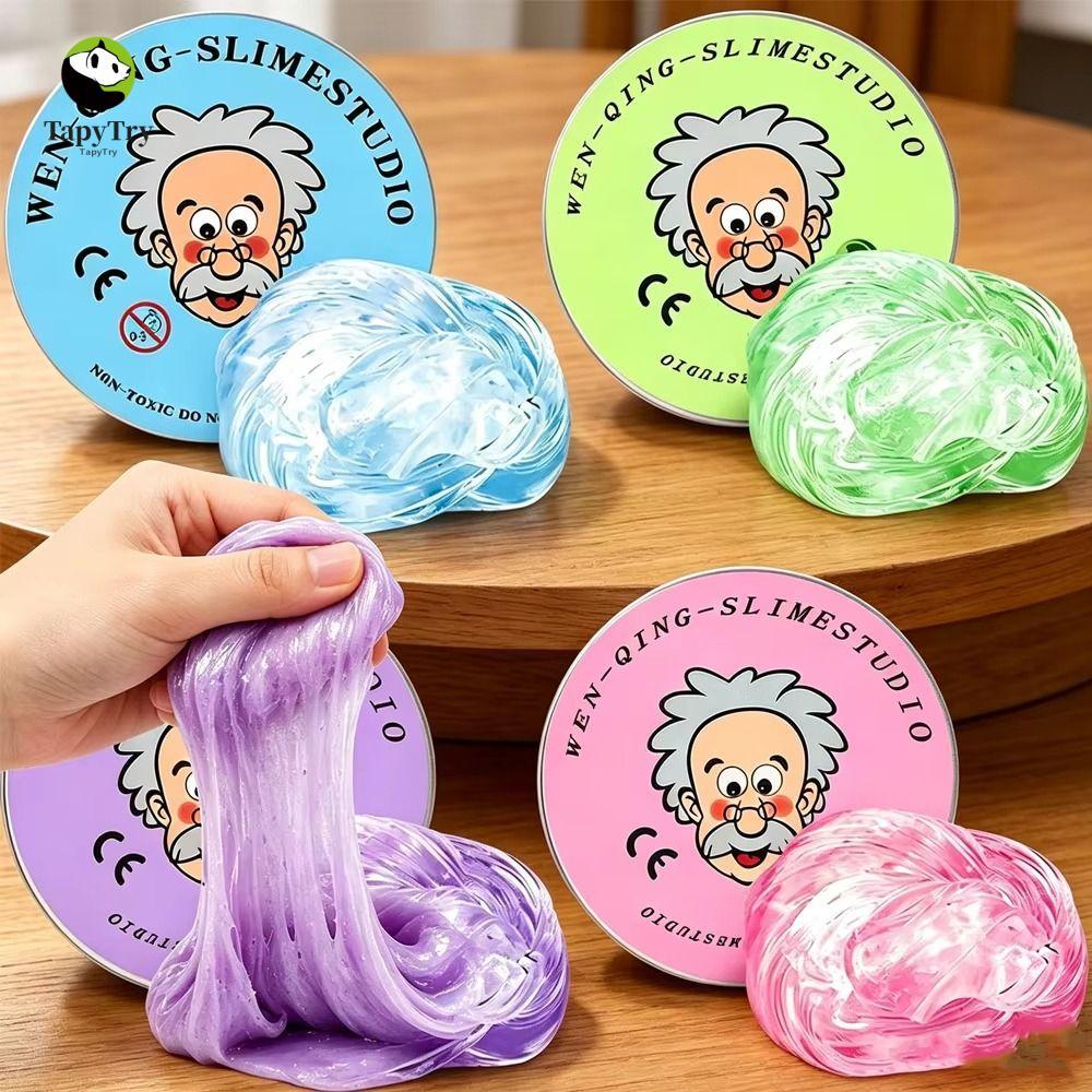 Đồ chơi đất sét lỏng không mới ALISON, Slime lỏng trong suốt trong suốt, Squishy Co giãn không độc h