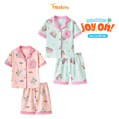  Bộ đồ pijama ngắn tay bé gái Rabity 962.024