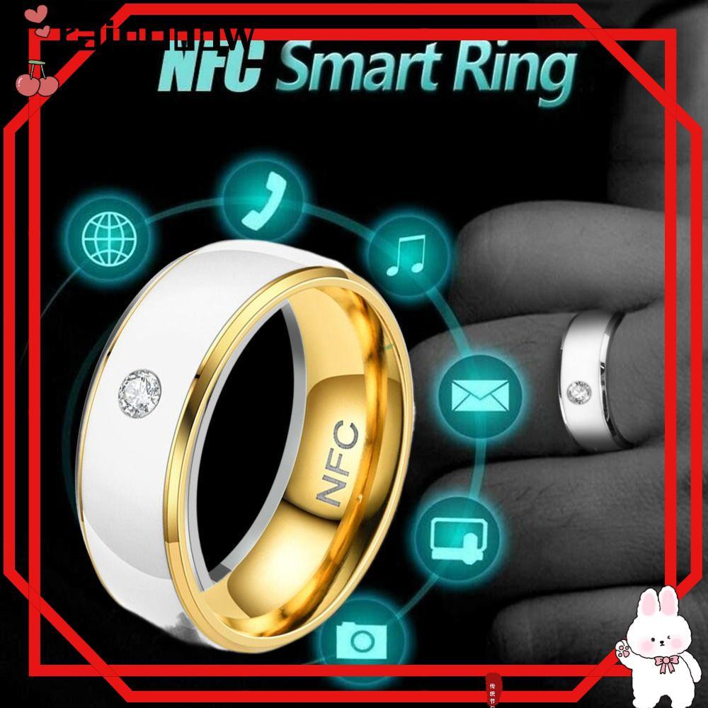 Nhẫn thông minh RAINBOOW NFC, Nhẫn kỹ thuật số ngón tay kết nối ma thuật có thể đeo được, Nhẫn đeo t