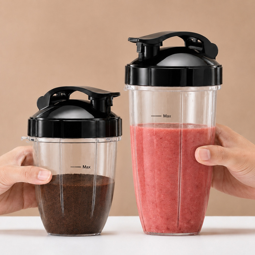 ✨✨ Máy xáy sinh tố LocknLock blender 2 bình đựng 950ml và 500ml xay đá chống trượt EJM452BLK