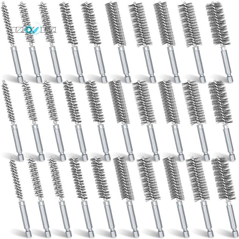 30 Chiếc Bore Brush Impact Driver 1 / 4 Inch Hex Shank