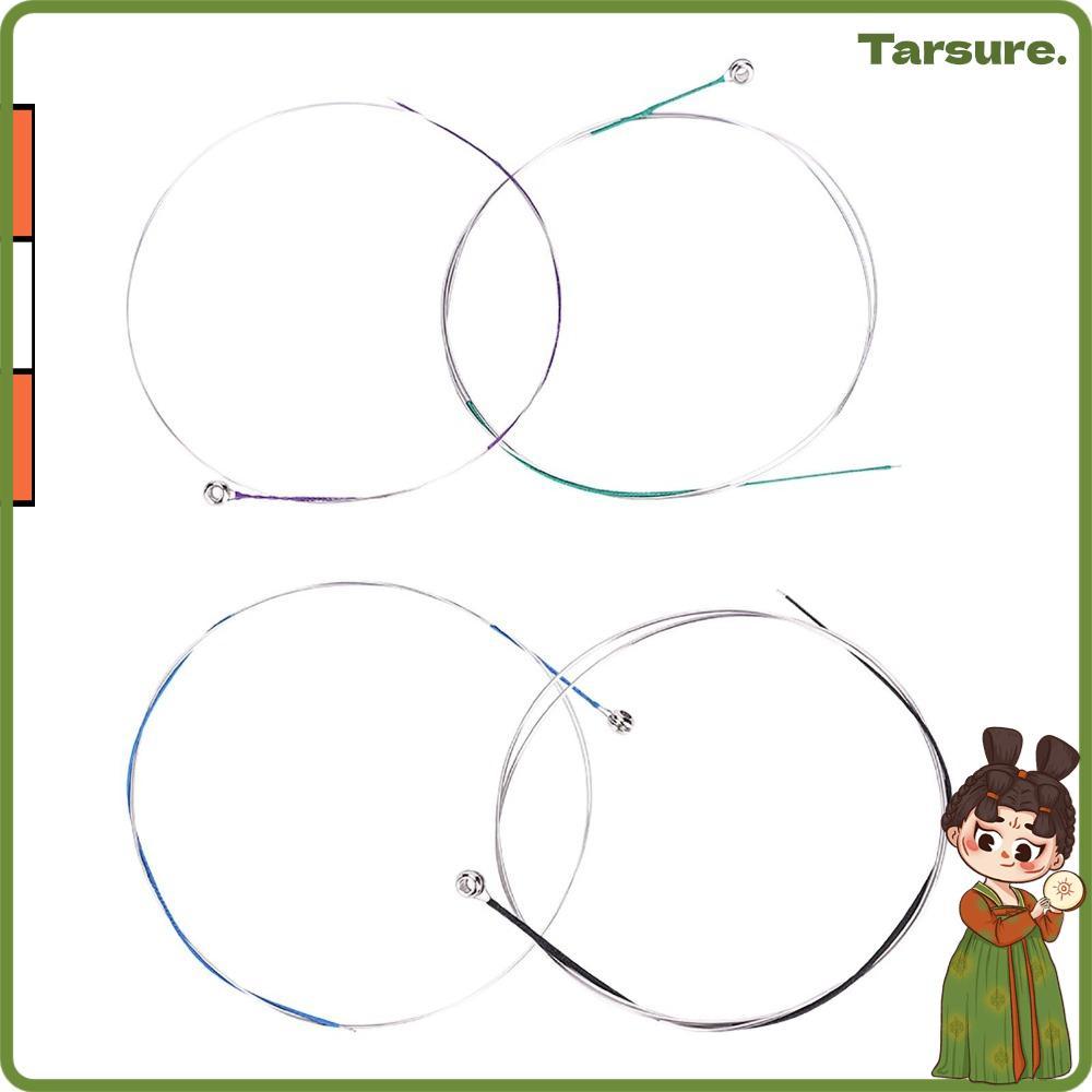 Dây đàn violin TARSURETH, Bộ dây đàn violin bằng thép nhiều màu sắc, Phụ kiện đàn violin cỡ 4 / 4 ca
