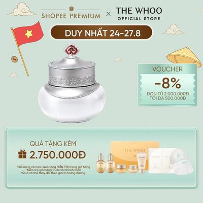 [THE WHOO OFFICIAL] Kem dưỡng sáng da cải thiện các đốm nâu và vết thâm Gongjinhyang Brightening Ultimate Corrector 20ml