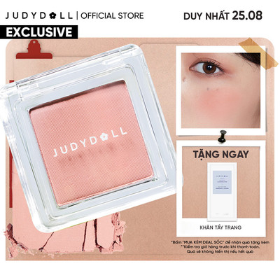 Phấn Má Hồng Đơn Sắc JUDYDOLL Blush Powder Mịn mờ Chuẩn màu Tiệp da Bền màu 2g
