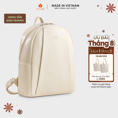 Balo Yuumy (Thời trang nữ basic cỡ lớn - Balo da Seasand YBA111) Bagsmart