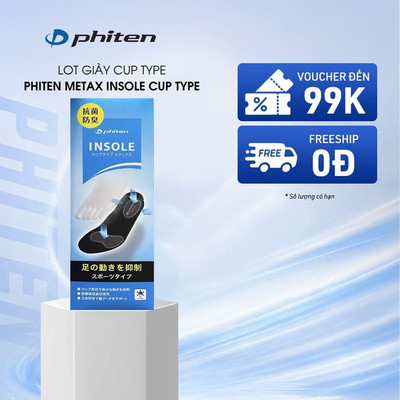 Lót Giày Cup Type Phiten Metax Insole Cup Type