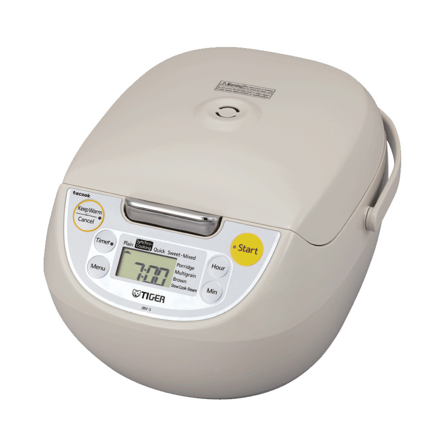 Nồi Cơm Điện Tử TIGER JBV-S18W - Bảo Hành Chính Hãng