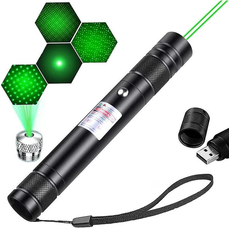 710USB Green Starry Sky Laser Pointer - Thiết bị hỗ trợ định vị bằng laser