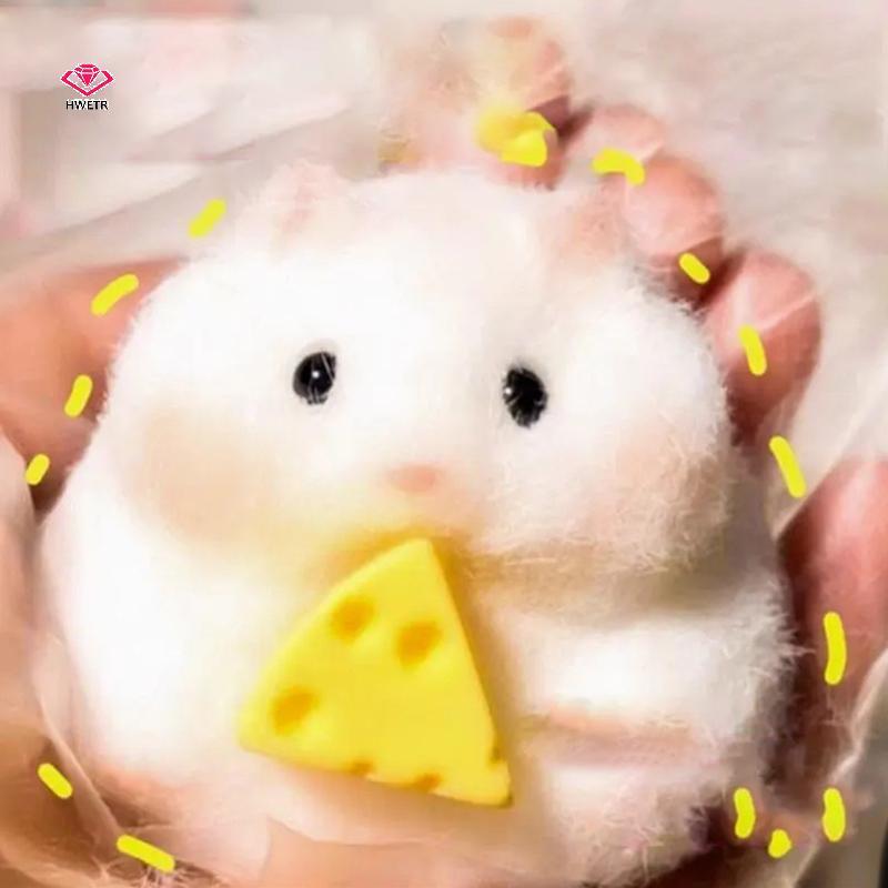 [HWETR] Gà Hamster Hamster Dễ Thương Taba Gà Con Bóp Gà Con, Đồ Chơi Fidget Mềm, Đồ Chơi Giải Nén Ph