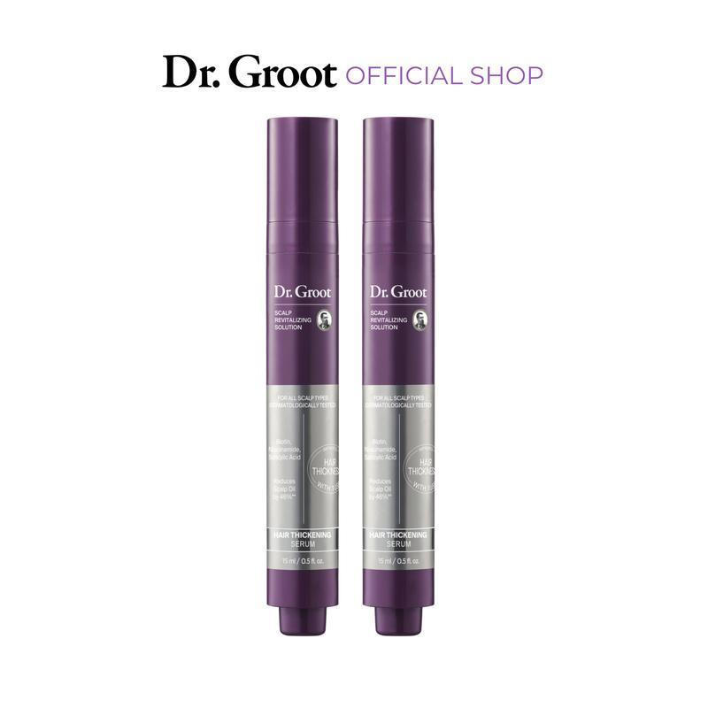 Dr. Groot Hair Thicking Roll On Serum Duo