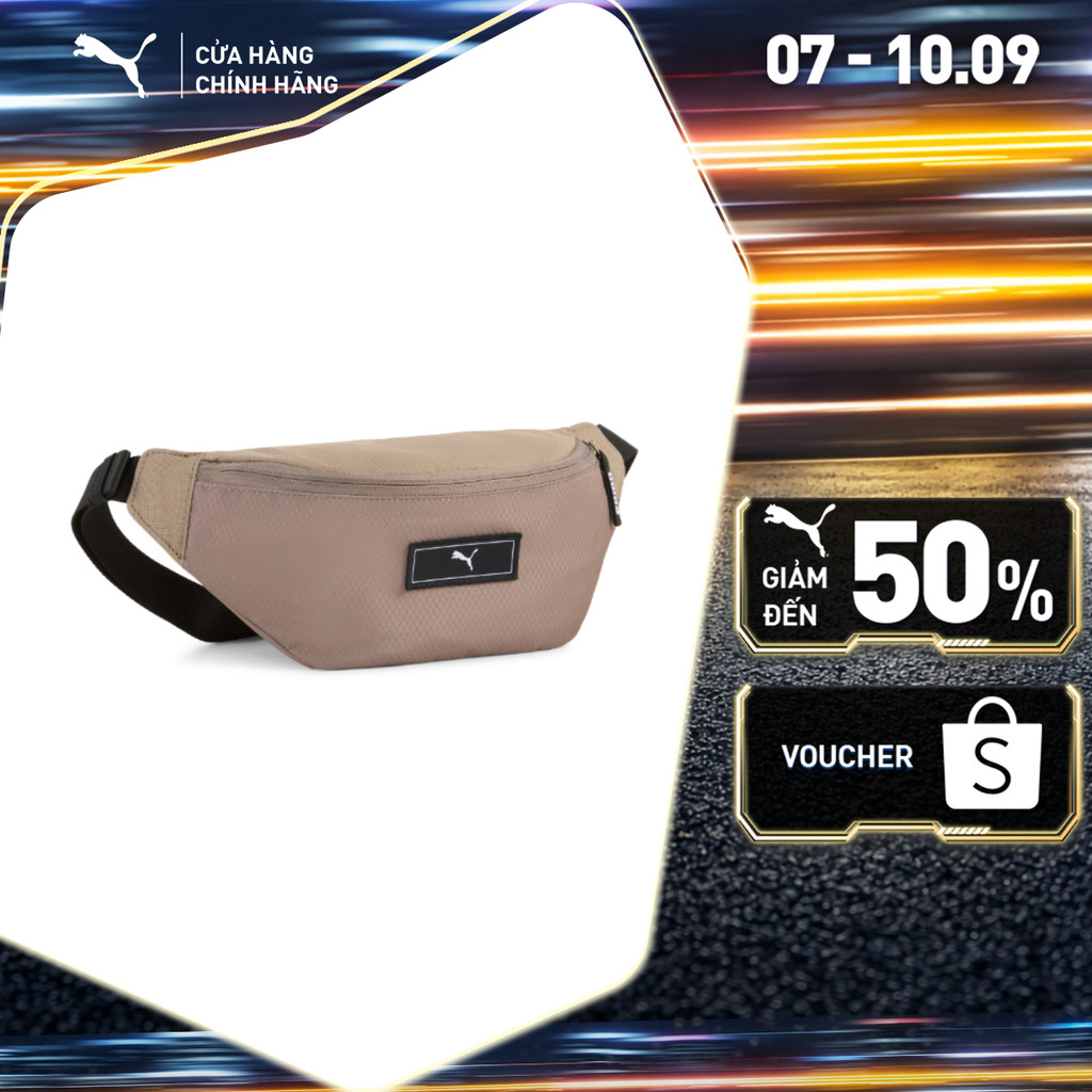 Túi Đeo Chéo PUMA Unisex DECK Waist Bag Totally Taupe Màu Nâu