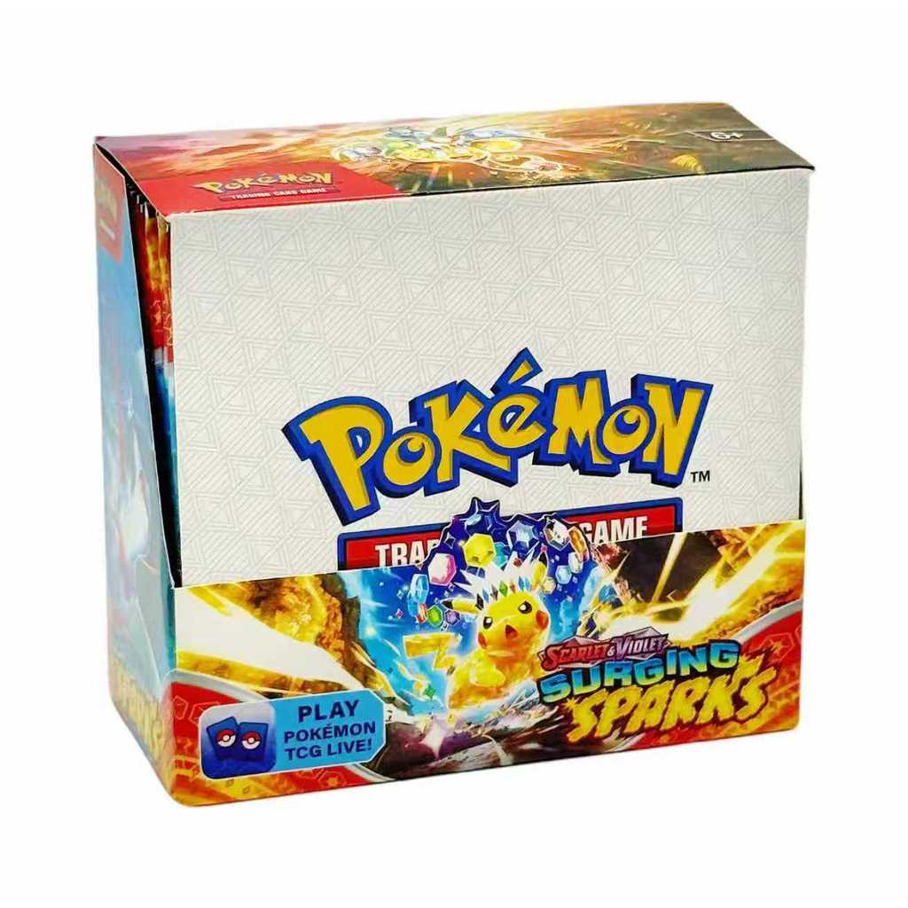 Pokémon Pokémon Pokémon Card Mystery Box Pokémon Pikachu Card pokemon 360 Phiên bản tiếng Anh Dòng t