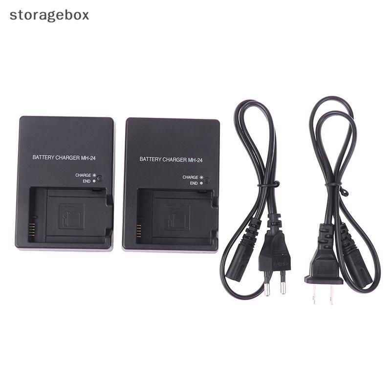 [Hộp lưu trữ] Bộ sạc pin cho máy ảnh MH-24 Mh24 EN-EL14 P7100 P7000 D5100 D3100 Sạc pin Đẹp