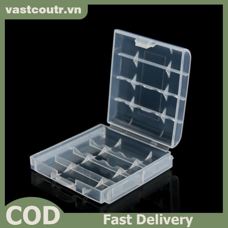 COUTR AAA / AA sang C / D Pin Pin Pin Hộp Bảo Quản Bộ Chuyển Đổi AAA AA Hộp Đựng Hộp Chuyển Đổi VN