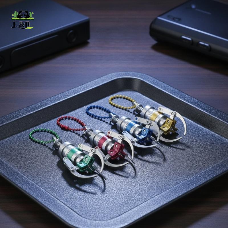[F & O] Mini Chức Năng Móng Vuốt Máy Móc Khóa Lấy Kẹp Đồ Chơi Búp Bê Đáng Yêu Nhiều Màu Sắc Túi Mặt Dây Chuyền Cho Giáng Sinh Stoing Stuffers EMKK