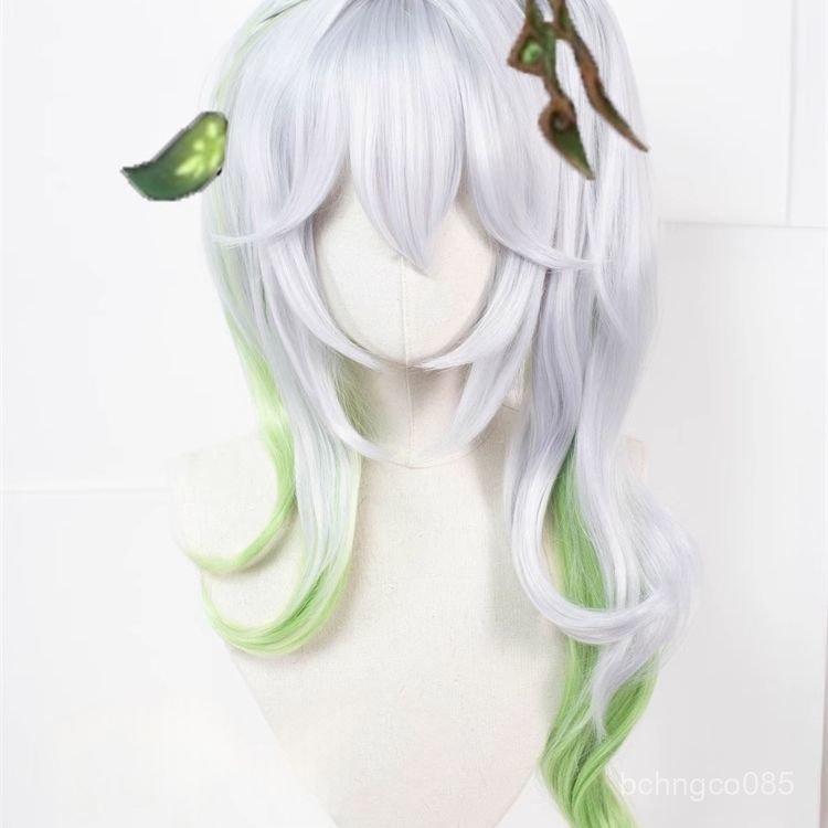 Tóc giả cosplay Nahida lưới hồng sợi mờ cao cấp phong cách anime đẹp bền giao nhanh