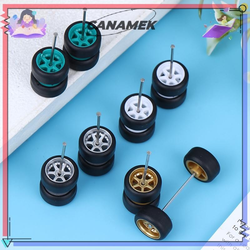 CANAMEK 1 / 64 Bánh Xe Cho Hotwheels Với Lốp Cao Su