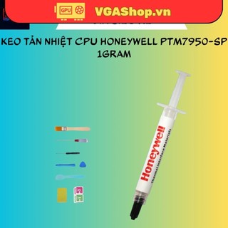 Keo tản nhiệt CPU Honeywell PTM7950-SP 1gram chuyên dụng cho CPU GPU Máy tính, Laptop