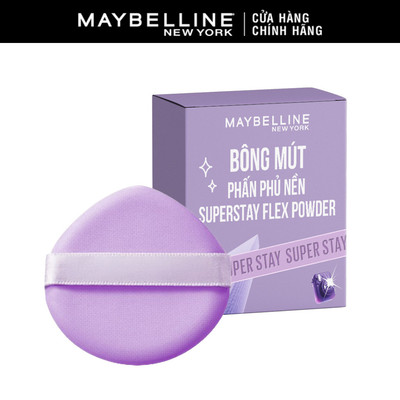 [Quà tặng] Bông mút phấn phủ nền Flex Powder Maybelline New York