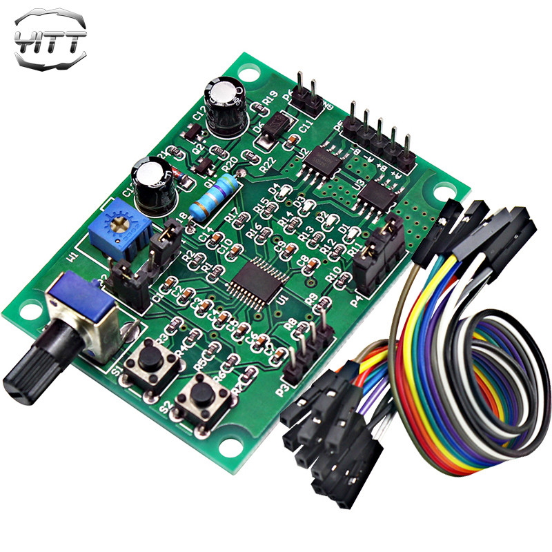 5v-12v Đa Năng 2 Pha 4 Dây 4 Pha 5 Dây Mini Gear Stepper Motor DIY Motor Control Driver Board