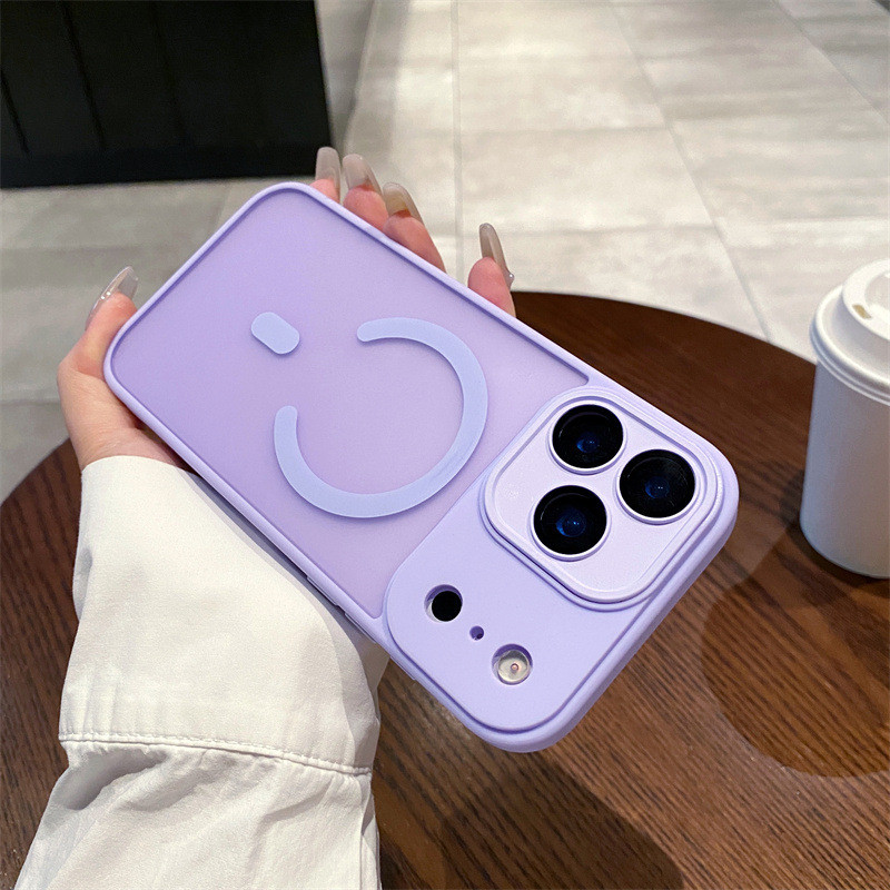 Thích hợp cho iPhone 17 Pro Max Skin Feel Matte Vỏ điện thoại từ tính Apple 16 Full Coverage 15 Vỏ b