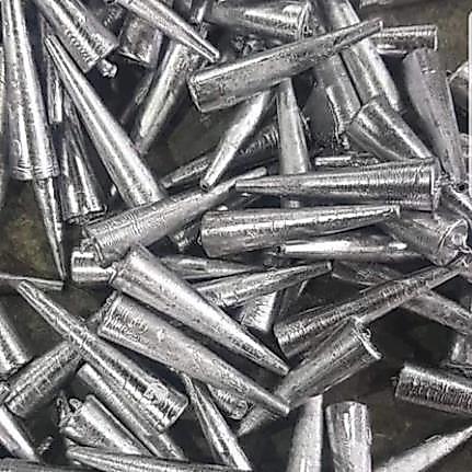 Chì Nhọn Câu Cá Sông, Suối, Vùng Nước Chạy, Chì Câu Cá,Chì câu Lăng xê,Chì