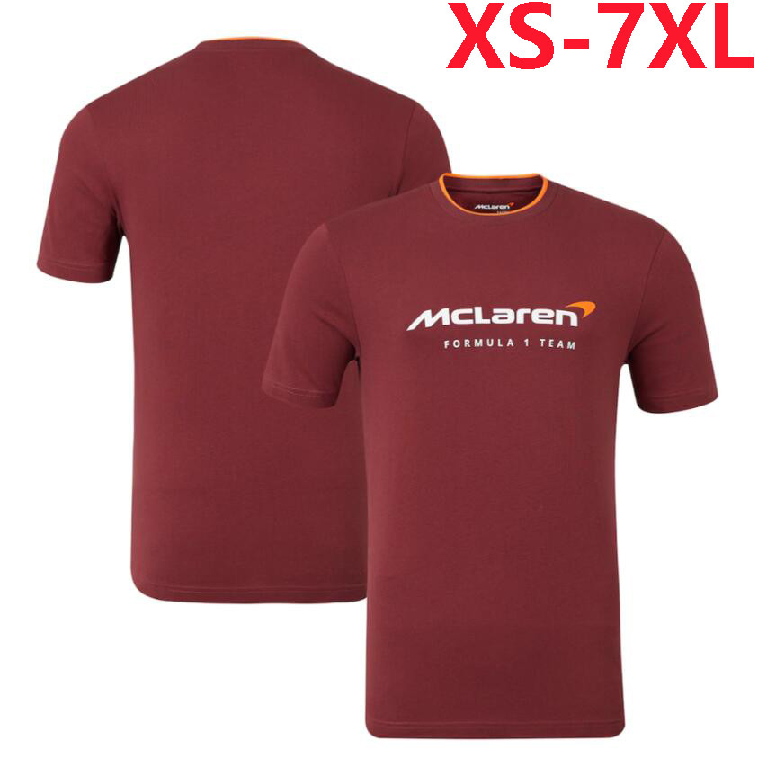 2026 Áo thun ngắn tay Unisex F1 mới + F1 McLaren Racing Team Jersey