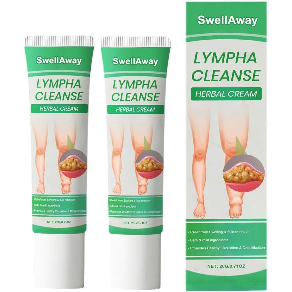 Chân Swellaway, Lymphatic Swellaway, Swell Away, Giảm Phù Chân, Thành Phần, Dành Cho Mọi Loại (2 CÁI