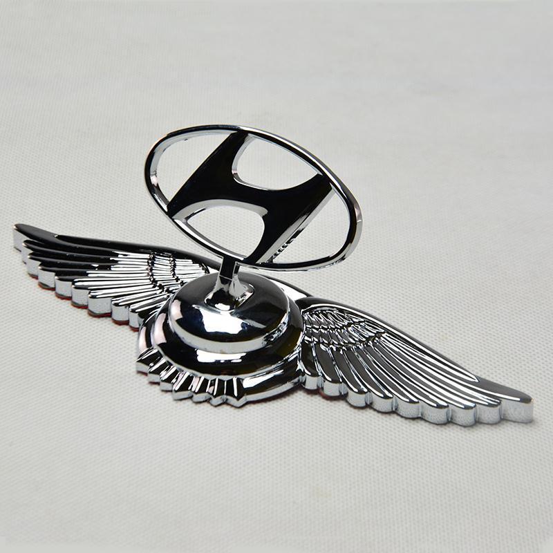Logo Xe Hyundai Rena ix35 Tusheng Duffysta Tên Turang Motor Đầu Ô Tô Logo Đứng Logo Xe Kim Loại Logo