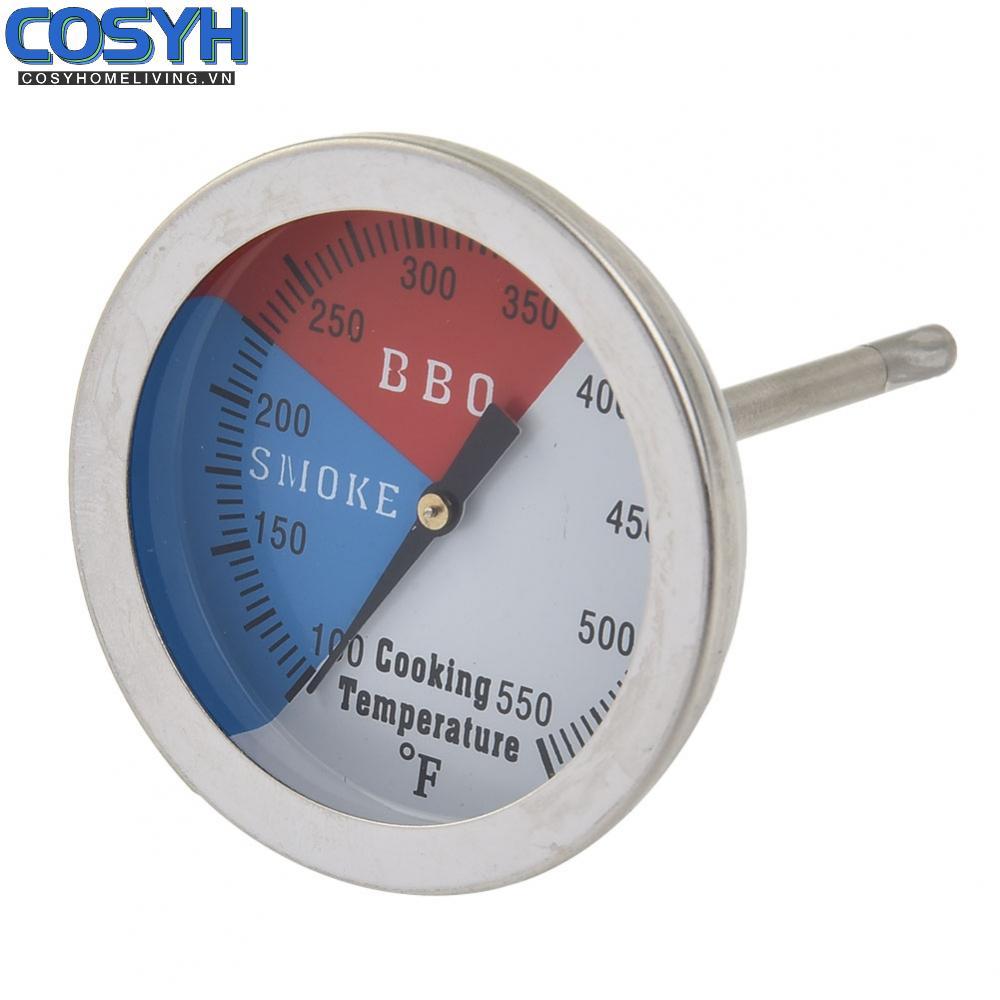 <cosyh>Grill Thermometer BBQ Thermometer Grill Tools Mini Stainless Steel New BBQ Tools