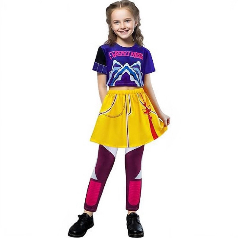 Halloween K-POP Demon Slayer Equipe Rumi Trang Phục Hóa Trang Siêu Sao Hàn Quốc Zoe Mila Cùng Phong 