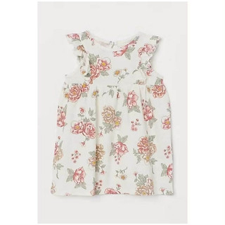 Váy bé gái H&M auth cotton mềm mát | Đầm trẻ em hoạ tiết xinh form xoè | Váy bé gái mùa hè 1-6 tuổi