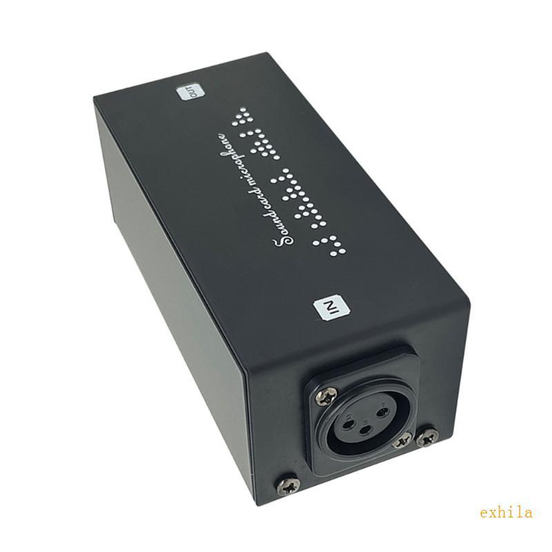 Exhila Micro Preamp Âm thanh Boosters Dynamic Preamp để phát sóng và podcast