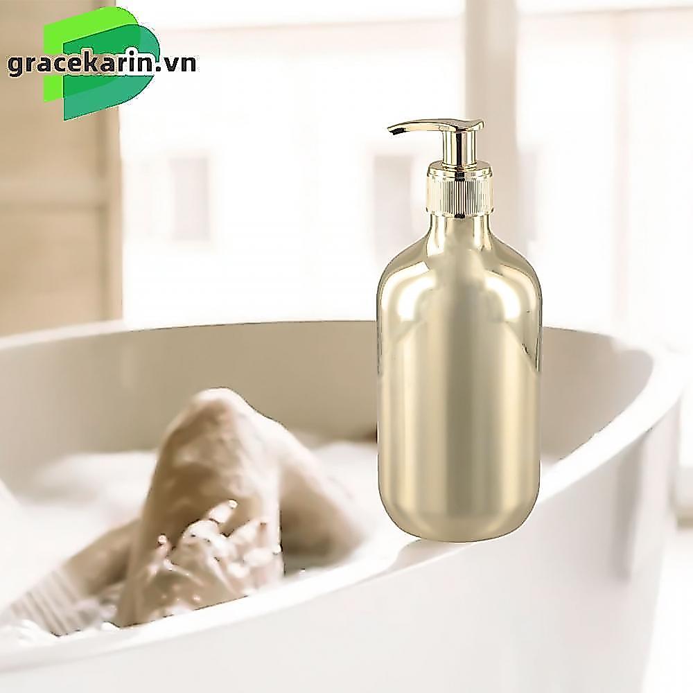Shampoo Bottle Shampoo Bottle PET PP+PET Soap Dispenser 1 X Pump Head 1pcs