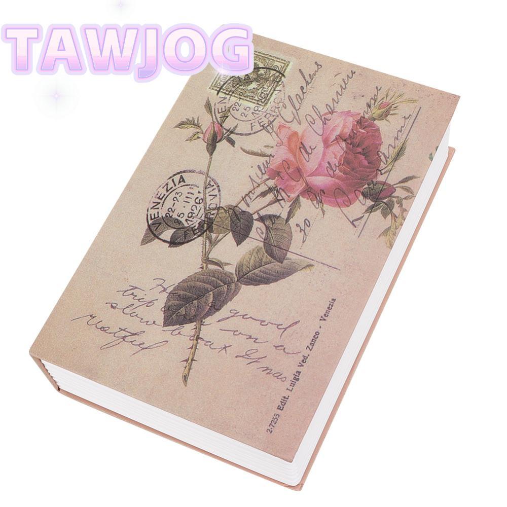 Hộp an toàn sách TAWJOG, Khóa kết hợp Sách chuyển hướng kích thước nhỏ An toàn, Bảo quản tiền kín đá