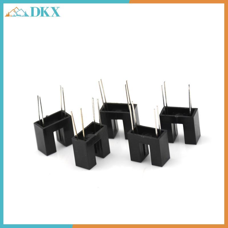DKX 5 Cái 1 / 6 "Khe cắm PCB Photo Interrupter Công tắc quang có rãnh H92B4.