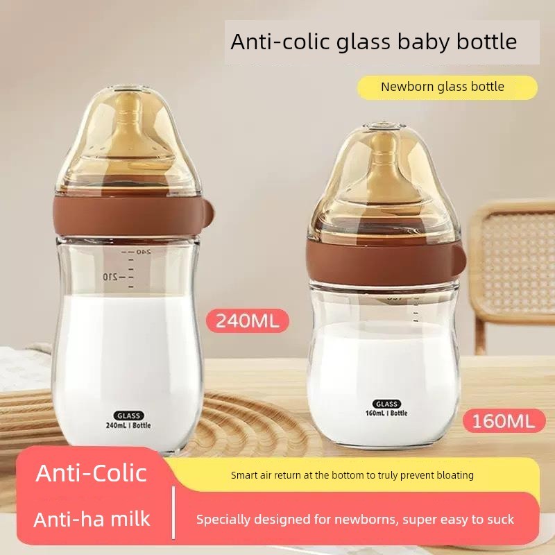 bình sữa cho bé sơ sinh bình sữa cho bé Bình sữa trẻ sơ sinh Bình sữa trẻ em cỡ rộng chống sặc và ch
