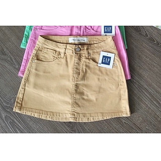 váy jeans màu có quần