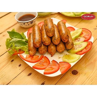 Dồi sụn non Dosun 500g- màu đỏ,(Chỉ giao được hỏa tốc nội thành Hà Nội) loại ngon có túi nước chấm, nướng, chiên siêu ng