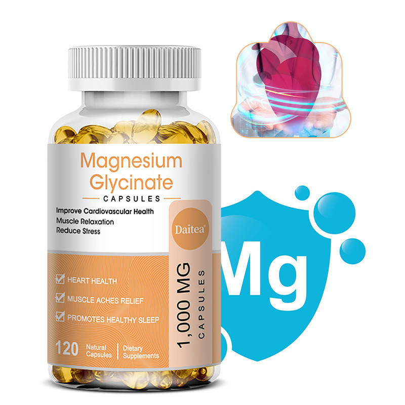 Daitea Magnesium Glycine hỗ trợ sức khỏe xương khớp, hệ miễn dịch, tâm trạng, sức khỏe tim mạch và s