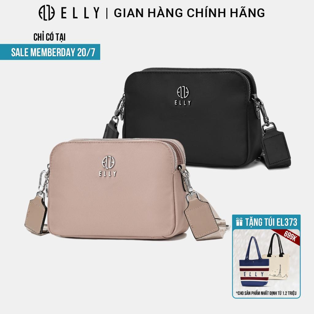 Túi xách nữ ELLY EL357 túi đeo chéo đeo vai vải oxford cao cấp thời trang