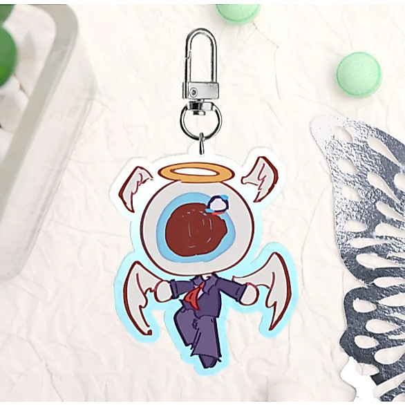 UU Eggchan gradient keychain / Unstable Universe Nắng decor Shop NANG DECOR SHOP