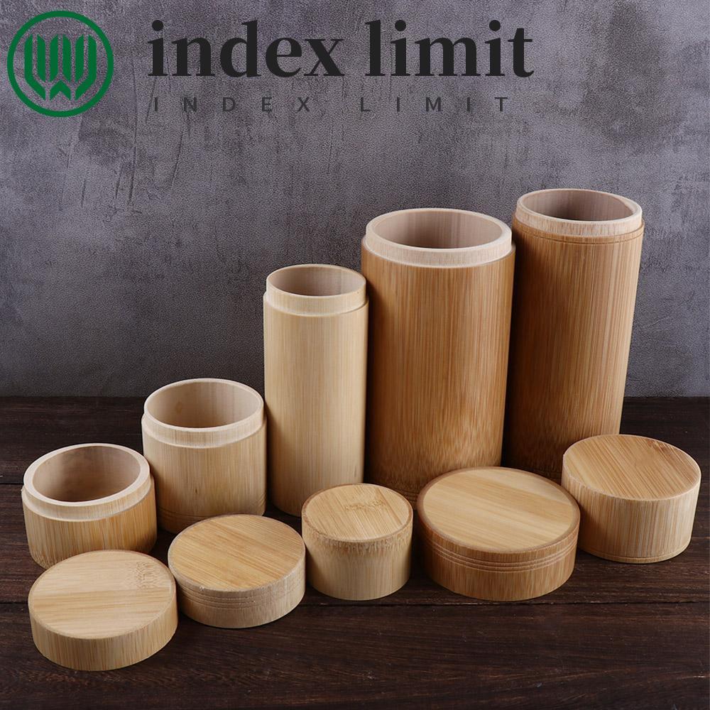  index limit INDEX LIMIT Hộp Bảo Quản Tre Di Động Thân Thiện Với Môi Trường Có Nắp Hộp Đựng Chai Gia