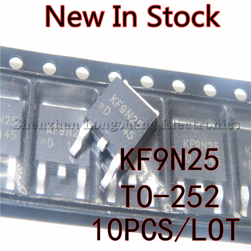 10 Cái / lốc KF9N25 KF9N25D TO-252 SMD MOSFET N-Channel 250V 7.5A Mới Còn Hàng