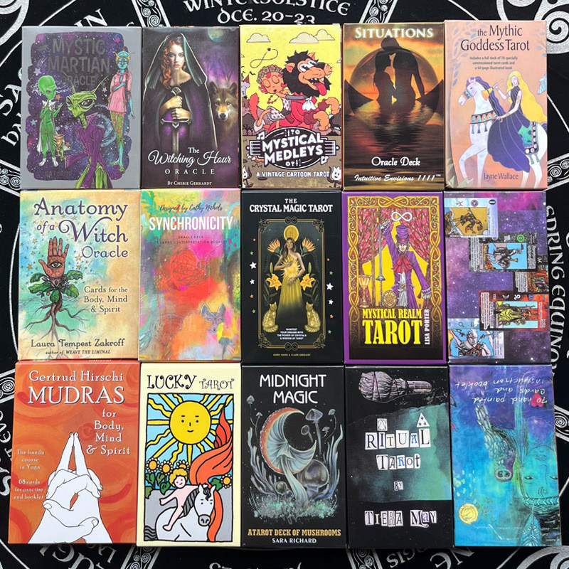 Bán 700 Kiểu Phiên Bản Tiếng Anh Tarot Cards Tarot Cards Board Game Oracle Cards Solitaire Game A072