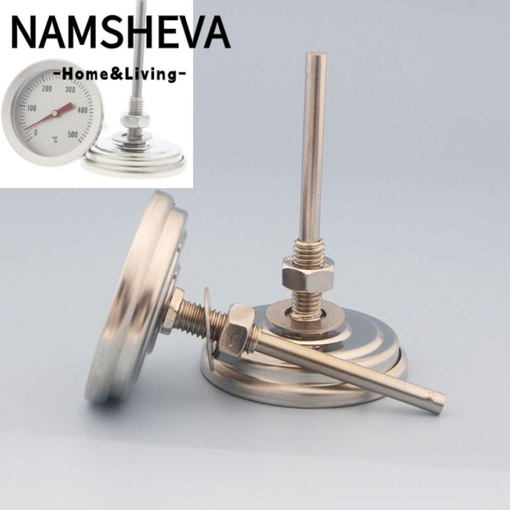 Máy đo nhiệt kế BBQ NAMSHEVA 0-500°C Đồng hồ đo nhiệt độ