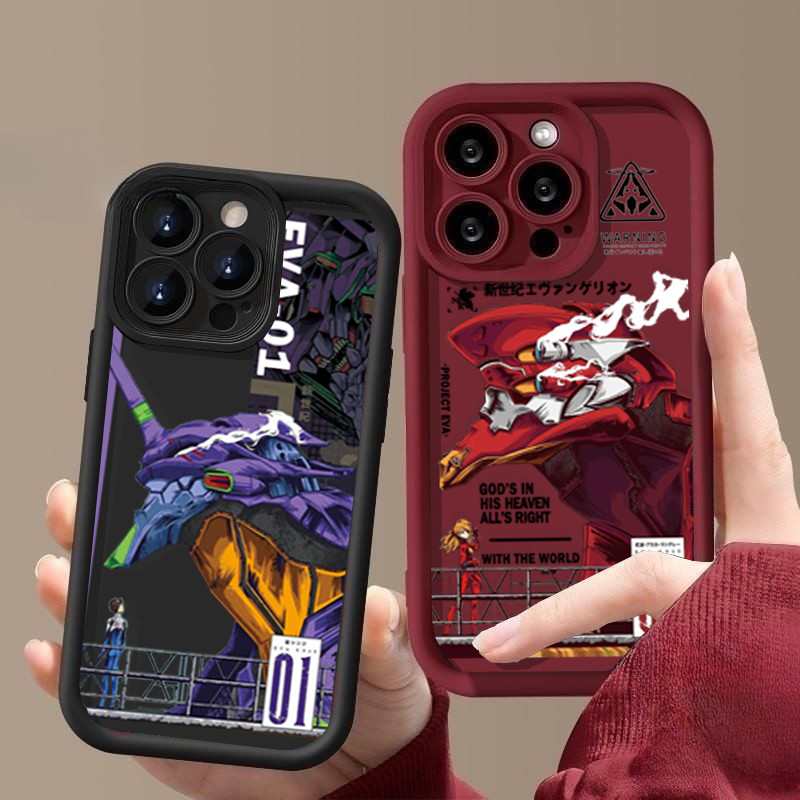 Anime Evangelion EVA Ốp Lưng Điện Thoại Motorola MOTO EDGE 2026 70 Pro G17 G37 POWER 5G G87 Mềm Chốn
