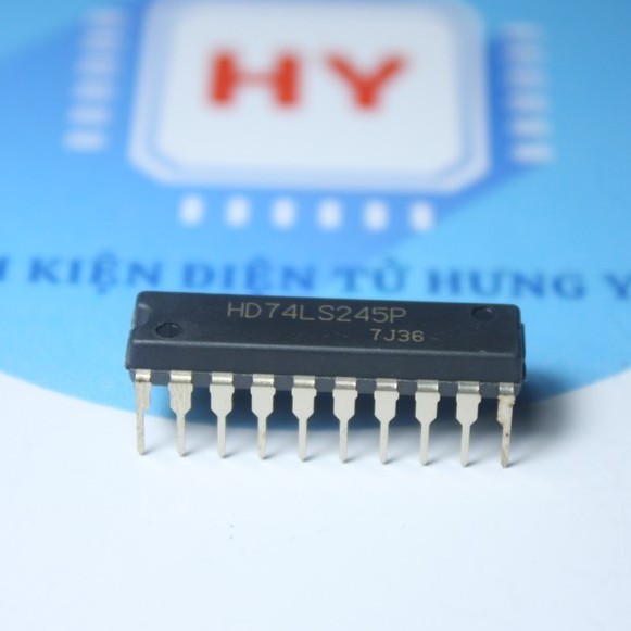 IC Logic 74LS245 DIP20 Bus Transceiver